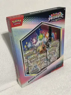 Pokemon TCG: Scarlet & Violet Prismatic Evolutions Binder Collection New/Sealed - Image 2