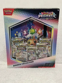 Pokemon TCG: Scarlet & Violet Prismatic Evolutions Binder Collection New Sealed - Image 1