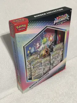 Pokemon TCG: Scarlet & Violet Prismatic Evolutions Binder Collection New Sealed - Image 2