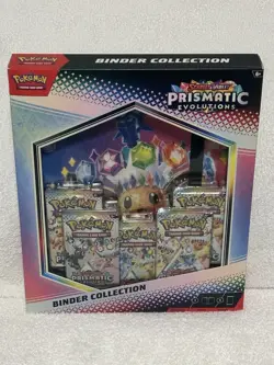 Pokemon TCG: Scarlet & Violet Prismatic Evolutions Binder Collection- New/Sealed - Image 1