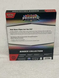 Pokemon TCG: Scarlet & Violet Prismatic Evolutions Binder Collection- New/Sealed - Image 3