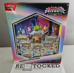 Pokemon TCG Scarlet Violet Prismatic Evolutions Binder Collection - New, Sealed 196214112520 - Image 1