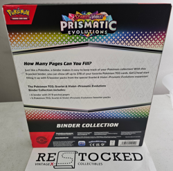 Pokemon TCG Scarlet Violet Prismatic Evolutions Binder Collection - New, Sealed 196214112520 - Image 4