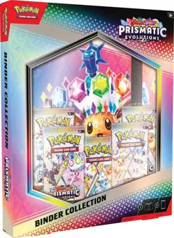 Pokemon TCG: Scarlet & Violet Prismatic Evolutions Binder Collection New Sealed - Image 1