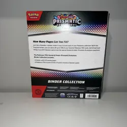 Pokemon TCG: Scarlet & Violet Prismatic Evolutions Binder Collection New Sealed - Image 3