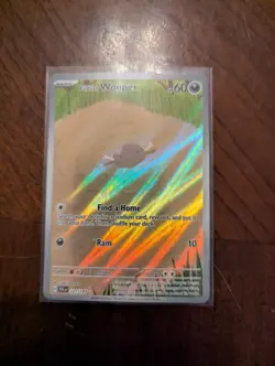 Paldean Wooper Pokemon Paldea Evolved 221/193 Full Art Illustration Rare NM - Image 1