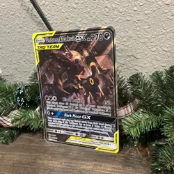 2020 Pokemon Umbreon & Darkrai GX Tag Team Black Star Promo SM241 (JUMBO) - Image 2