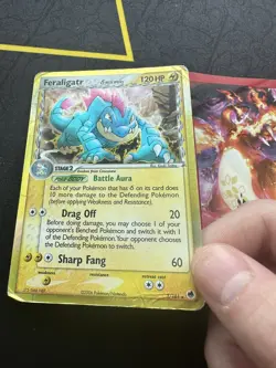 Pokemon Card Feraligatr 2/101 Delta Species Reverse Holo Rare 074🔥HP🔥 - Image 2