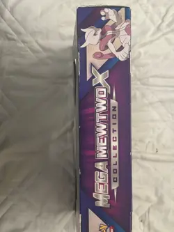 Pokemon TCG Mega Mewtwo X Collection Box - Sealed w/ Promo Card, Figure & 4 Boos - Image 3