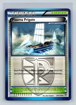 Plasma Frigate (Team Plasma) #124/135 Plasma Storm Uncommon - Pokemon Card D17 - Image 1