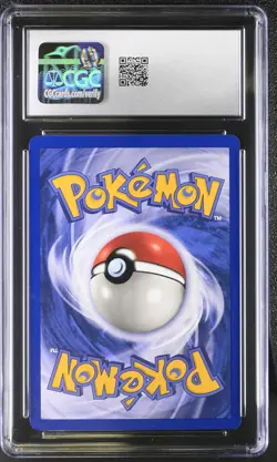 CGC 10 GEM MINT Hitmonlee 1999 Fossil 7/62 Holo Pokemon Card - Image 2