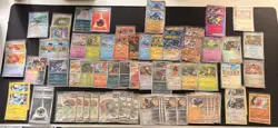 70 Card Pokemon Lot - Poke Ball Reverse Holos, Cosmos, Stamped Promos, Full Art - Image 1