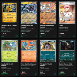 70 Card Pokemon Lot - Poke Ball Reverse Holos, Cosmos, Stamped Promos, Full Art - Image 3