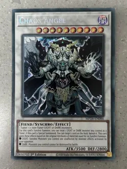 YUGIOH CHAOS ANGEL SECRET RARE 1ST EDITION NEAR MINT MP24-EN086 - Image 1