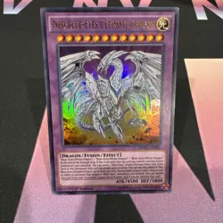 Near Mint x 1 Neo Blue-Eyes Ultimate Dragon MVP1-EN001 Ultra Rare 1st Edition - Image 1