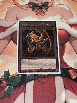 Yu-Gi-Oh! TCG The Winged Dragon of Ra RA04-EN118 Platinum Secret Rare Near Mint - Image 1