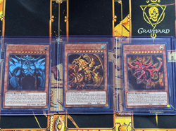 Mint Slifer the Sky Dragon, Obelisk The Tormentor, The Winged Dragon Of Ra LDK2 - Image 1