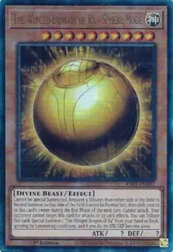 Yugioh! The Winged Dragon of Ra - Sphere Mode - RA01-EN007 - Prismatic Ultimate - Image 1