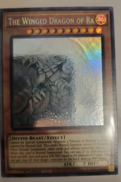 The Winged Dragon of Ra (Ghost Rare) LED7-EN000 Legendary Duelists: Rage of... - Image 3