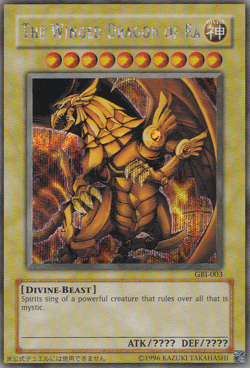 Yu-Gi-Oh! TCG The Winged Dragon of Ra #GBI-003 Holo - Image 1