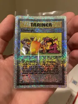 Challenge! Pokemon Trainer Card 106/110 Legendary Collection Reverse Holo 2002 - Image 2