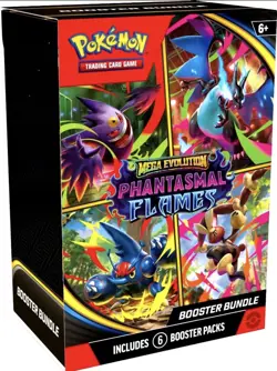 Pokemon TCG Mega Evolution Phantasmal Flames Booster Bundle - Image 1