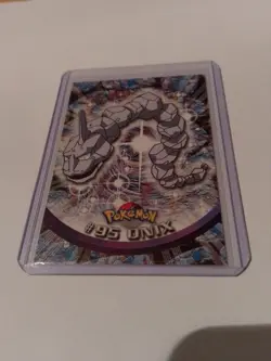 Topps Pokemon TV Animation Edition 1999 Spanish Onix Pack Fresh Mint Blue Logo - Image 1