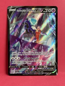 Pokemon Shadow Rider Calyrex V TG17 Astral Radiance Ultra Rare Holo NM - Image 1