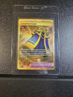Pokemon Luxurious Cape 265/182 SV04 Paradox Rift Secret Rare Holo - Image 1