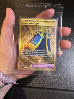 Pokemon Luxurious Cape 265/182 SV04 Paradox Rift Secret Rare Holo - Image 3