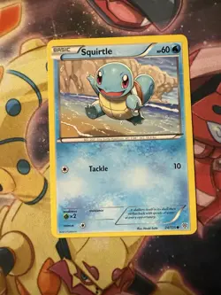 SQUIRTLE 24/135 PLASMA STORM NON HOLO POKEMON TCG LP - Image 1