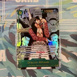 One Piece TCG Mihawk OP14-119 SEC Manga Alt Art The Azure Sea’s Seven ENGLISH - Image 1