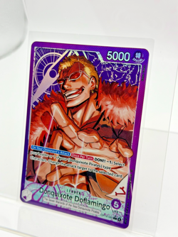 One Piece OP14-060 Donquixote Doflamingo Alt Art English The Azure Sea's Seven - Image 3