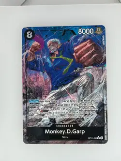2025 One Piece A Fist of Divine Speed Monkey.D.Garp (Alternate Art) OP11-095 NM - Image 1