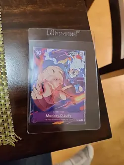 One Piece TCG Monkey.D.Luffy P-041 Bandai Card Game Fest Jan 2025 Promo - Image 1