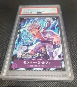 One Piece TCG Monkey D. Luffy Bandai Card Game Fest P-041 Promo Japanese PSA 10 - Image 1