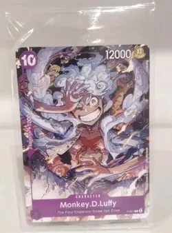 One Piece Card Game Promo Monkey D. Luffy Gear 5 P-041 Eng Sealed Tcg - Image 1