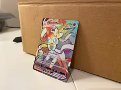 Pokemon TCG Evolving Skies Sylveon VMAX Rainbow Secret Rare Card 211/203 - Image 3