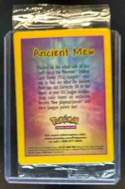 2000 Pokemon Movie Promos Ancient Mew Sealed #NNO - Image 1