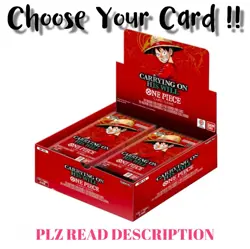 (READ DESCRIPTIONS) Choose Your Card One Piece TCG OP13 "Carrying on His Will" - Image 1