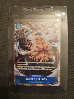 One Piece TCG Monkey.D.Luffy OP11-058 Carrying On His Will OP13 Treasure Rare TR - Image 1