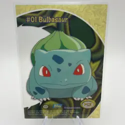 2000 Topps Pokemon TV Animation Series 2 #PC2 Bulbasaur Clear Card - Image 2