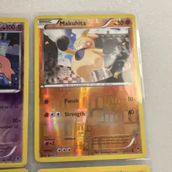 Pokemon TCG Gourgeist Makuhita Mudkip Ninetales Holo Regular Lot 4 Cards 2014 - Image 5