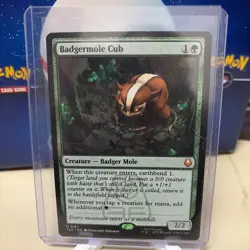 MTG Avatar Last Airbender Badgermole Cub 167/271 Mythic Rare NM Non-Foil Card - Image 1