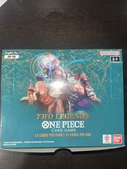 Unsealed One Piece Card Game Two Legends OP-08 Booster Box English - Image 1