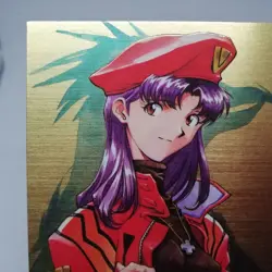 Misato Katsuragi SP4 1stEdition Neon Genesis Evangelion card CARDDASS MASTERS - Image 2