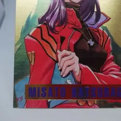 Misato Katsuragi SP4 1stEdition Neon Genesis Evangelion card CARDDASS MASTERS - Image 5