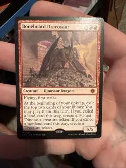 Bonehoard Dracosaur - NM - Lost Caverns of Ixalan - MTG - Image 1