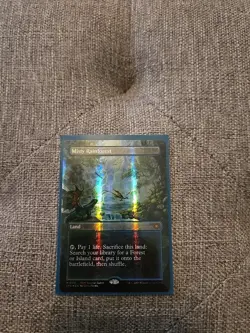 Misty Rainforest (Borderless) (Dragonscale Foil) Special Guests Foil - Image 1