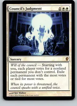 Council's Judgment - Conspiracy - #16 - Regular - NM - MTG - Image 1